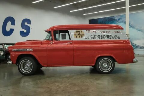 1959 Chevrolet Apache Panel Truck - Pacific Classics