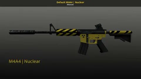 Default M4A4 Nuclear Counter-Strike 1.6 Skin Mods