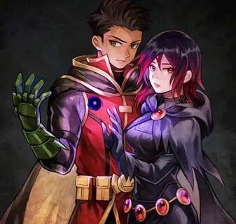 Pin on ❤ ️Damirae ❤ Damian and Raven Robin and Raven