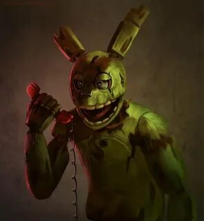 Springtrap: "Is this the Krusty Krab?" Phone: "No this is Pa