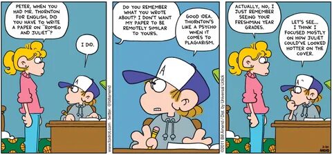 "All Are Punished" School FoxTrot Comics by Bill Amend