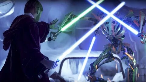 Grievous Vs Obi-Wan Duel - YouTube