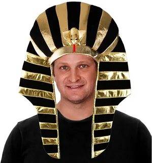 King TUT Costume Egyptian Headpiece King Pharaoh Costume Tig