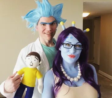 Rick and Unity Rick and morty costume, Halloween cosplay, Ha