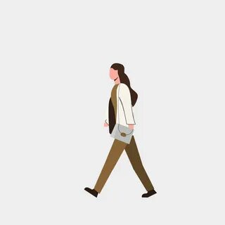 Walk Cycle Animation GIF by Brian Zakravsky Gfycat