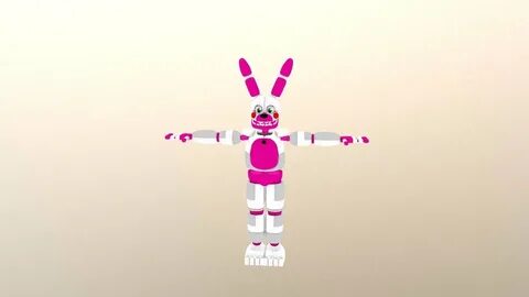 fnaf-sister-location-funtime-spring-bonnie - 3D model by spr