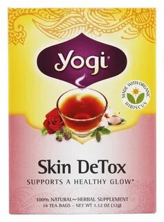 Yogi Tea - Organic Skin Detox Tea Skin detox tea, Herbal det