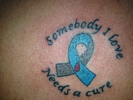 Type 1 Diabetes Awareness. I wouldn't get this tattoo but I 