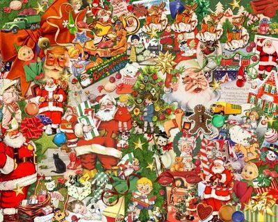 Vintage Christmas - 1000pc Jigsaw Puzzle by Vermont Christma