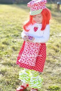 Sew a Strawberry Shortcake Costume The DIY Mommy