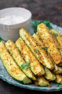 BEST crisp, tender baked zucchini sticks ever! You'll love t