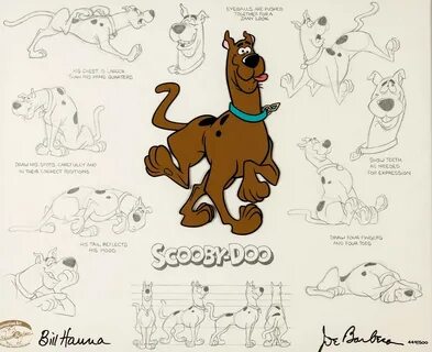 Scooby-Doo Model Sheet Limited Edition Cel (Hanna-Barbera,. 