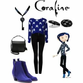 Best 12 "DIY Coraline Costume" by ashleyefrase ❤ liked on Po