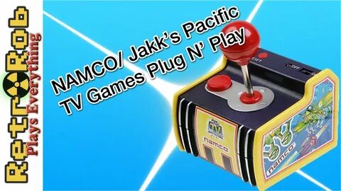 Jakks Pacific Namco Pacman 5 in 1 Plug and Play Review - You