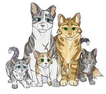 Ivyfern And Kits by th1stlew1ng Warrior cat memes, Warrior c