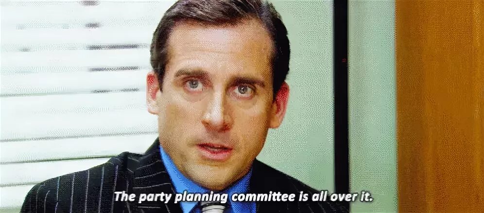 That Party Planning Committee Is All Over It GIF - Planner P