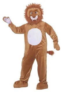 Adult Lion Mascot Costume - CostumePub.com