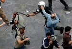 Athens Riot Police Beats Photo-Reporters (pcts, video)