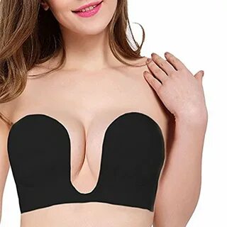 Buy PrettyQueen Self Adhesive Bra Plunge Push up Strapless B