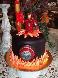 Iron Man Birthday Cake - CakeCentral.com