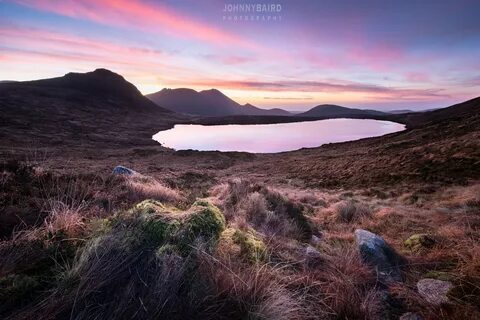 Lough Shannagh, Mourne Mountains by Johnnybairdphotography e