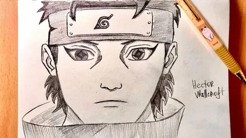 ASMR DRAWING SHISUI UCHIHA Drawing tutorial step by step - Y