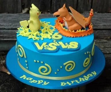 Pokemon Cake, Pikachu Cake, Charizard Cake, Poke Ball Cake, 