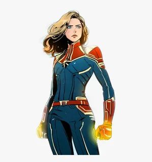 Captain Marvel Captainmarvel Cap Freetoedit, HD Png Download