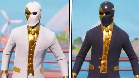 LEAKED* Fortnite - "GHOST WILD CARD" SKIN GAMEPLAY! (Ghost B