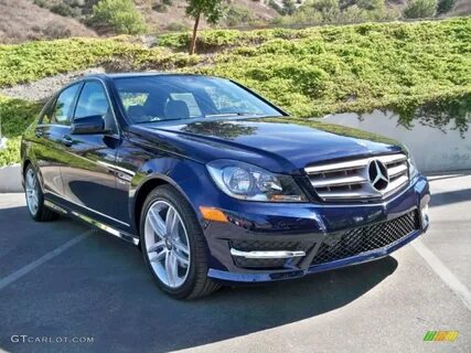 2012 Lunar Blue Metallic Mercedes-Benz C 250 Sport #58700745