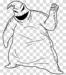 Mr Oogie Boogie Lineart transparent background PNG clipart M