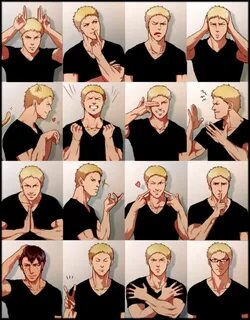 The Many Faces Of Reiner Braun by Reiner-X-Atashi on Deviant
