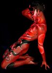 Naked body painted men :: Black Wet Pussy Lips HD Pictures
