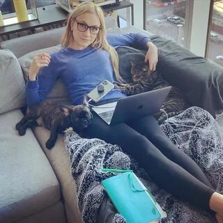 Kat Timpf on Instagram: "Workin from home with some bros" Br