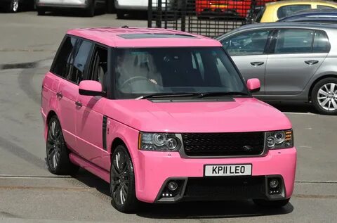 Розовый Range Rover - 36 фото