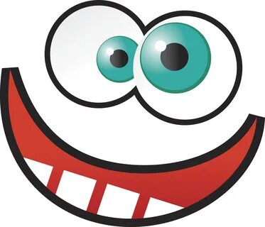 Clipart Of Eyes, Crazy And Mouth For , Transparent Cartoon -