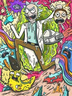 Rick And Morty / Fan Art on Behance