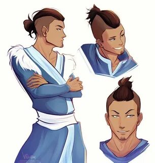 My take on older sokka! I love drawing the Gaang in their 20