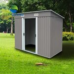 Custom Steel Garden Storage Shed Outdoor Tool Shed Plastic H