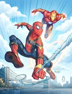 Iron Man / Iron Spider on Behance