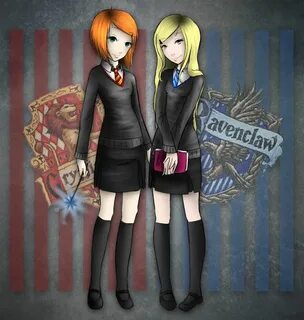 Ginny n' Luna - commish by Tsub-chan Harry potter fanfiction