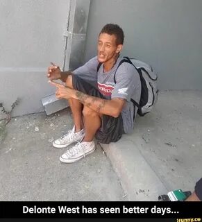 Delonte West has seen better days... - Delonte West has seen