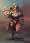 Battle leader, Mel Baptista Female dwarf, Fantasy dwarf, Cha