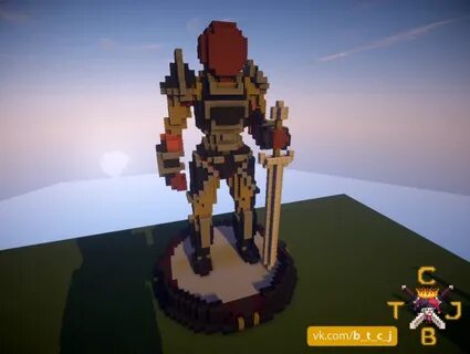 Warrior Statue 1.19.1/1.19/1.18/1.17.1/1.17/1.16.5/Forge/Fab