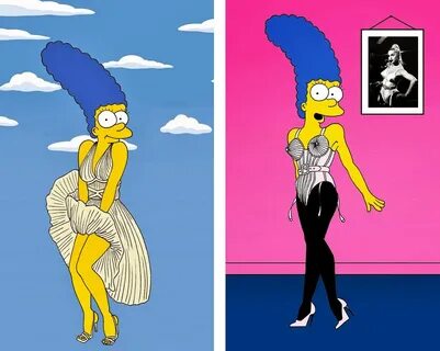 Marge Simpson Dresses Up SoonDay! StreetLife