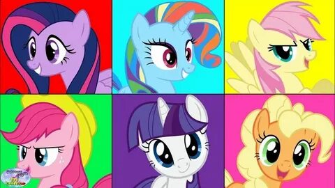 My Little Pony Color Swap Mane 6 MLP Transforms Episode Surp