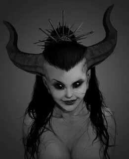 Succubus Evil art, Scary art, Demon art