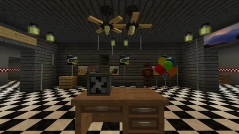 FNaF: Ultimate Custom Night Minecraft RP Minecraft Map