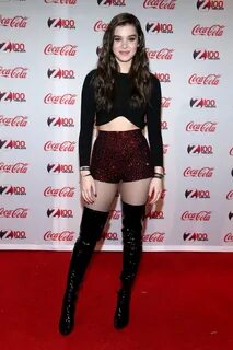 HAILEE STEINFELD at Z100’s Jingle Ball 2015 in New York 12/1