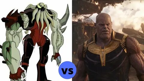Vilgax vs Thanos Thanos vs Hulk Thanos vs Iron man Thanos Fi